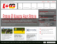Tablet Screenshot of dkg-online.de